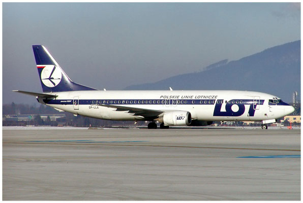 LOT Polish Airlines / Boeing 737-400 / SP-LLA / 19.01.2003 / © Berni Müller