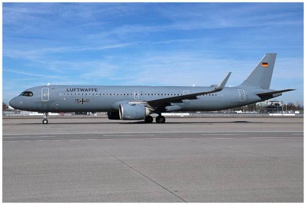 Luftwaffe / Airbus A321-200 Neo / 15+11 / 26.02.2026 / © Martin Hackl