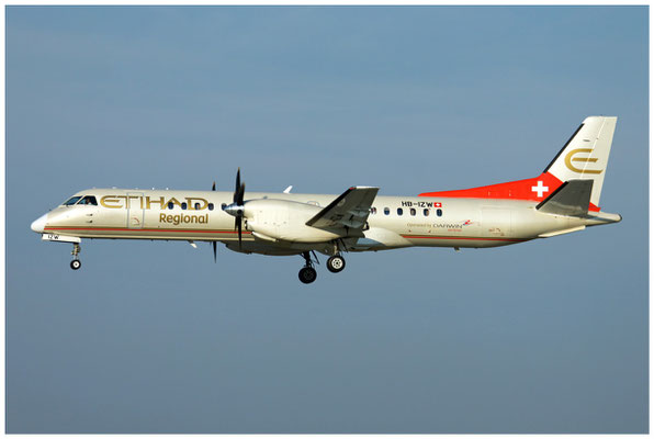 Darwin Airlines / Saab 2000 / HB-IZW / 16.07.2015 / © Martin Hackl