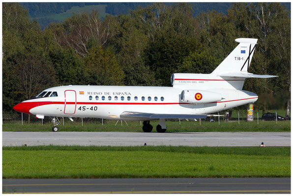 Spain - Air Force / Falcon 900 / T.18-1 / 20.09.2018 / © Berni Müller