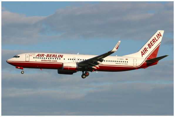 Air Berlin / Boeing 737-800 / D-ABBO / 15.11.2006 / © Martin Hackl