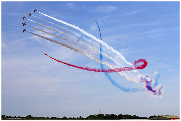 The Red Arrows / BAe Hawk T-1 A / 17.07.2022 / © Martin Hackl