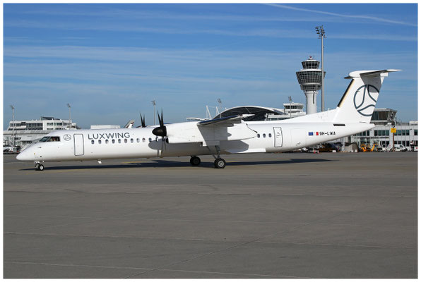 Luxwing / DHC-8 Q400 / 9H-LWA / 16.10.2024 / © Martin Hackl