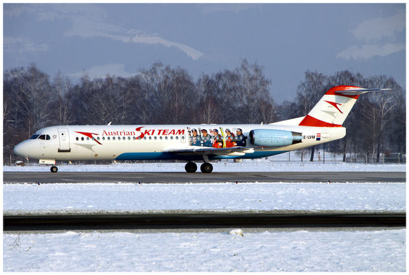 Austrian Arrows / Fokker 100 / OE-LVM / 04.122010 / © Berni Müller