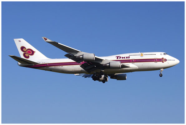 Thai Airways International / Boeing 747-400 / HS-TGG / 08.06.2007 / © Berni Müller