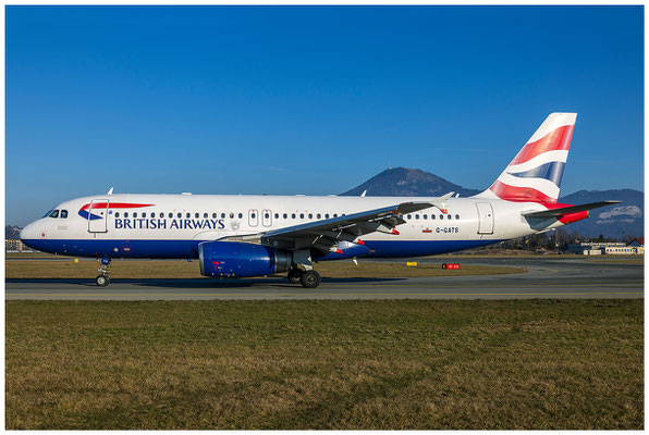 British Airways / Airbus A320-200 / G-GATS / 18.01.2025 / © Berni Müller