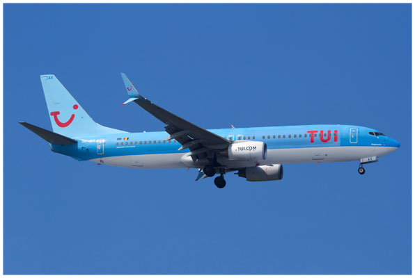 TUI Airlines Belgium / Boeing 737-800WL / OO-JAX / 21.04.2018 / © Berni Müller
