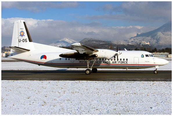 Royal Netherlands Air Force / Fokker 50 / U-05 / 15.12.2007 / © Berni Müller