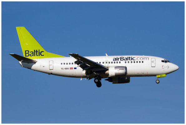 Air Baltic / Boeing 737-500 / YL-BBQ / 24.09.2013 / © Berni Müller