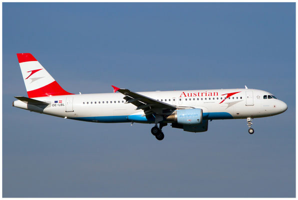 Austrian Airlines / Airbus A320-200 / OE-LBL / 24.09.2013 / © Berni Müller