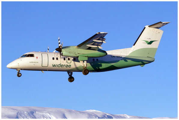 Widerøe / Dash 8-100 / LN-WIU / 16.02.2015 / © Berni Müller