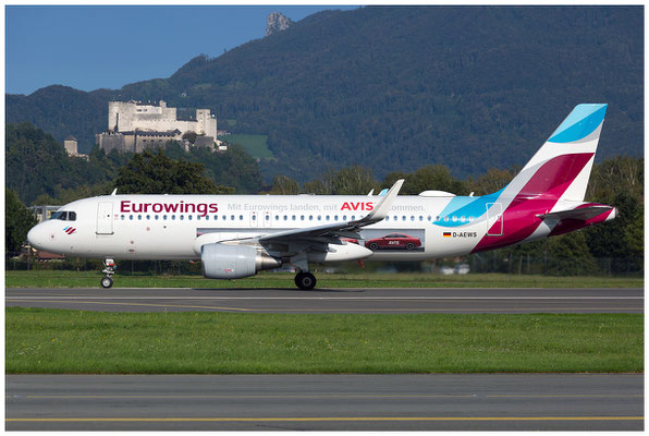 Eurowings / Airbus A320-200SL / D-AEWS / 19.09.2020 / © Berni Müller