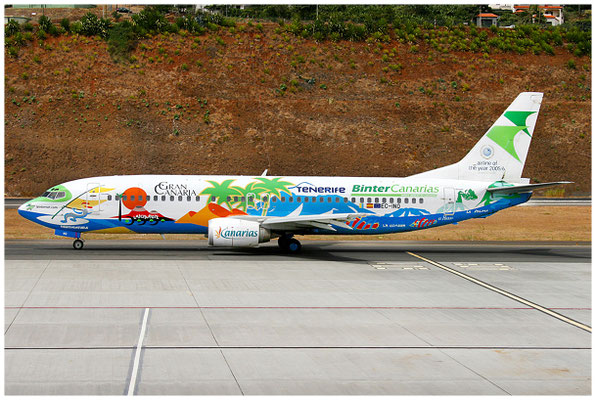 Binter Canarias / Boeing 737-400 / EC-INQ / 25.08.2008 / © Eva Maria Müller