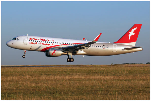 Air Arabia / Airbus A320-200 SL / A6-AOX / 25.07.2019 / © Martin Hackl