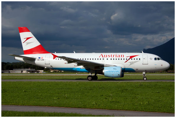 Austrian Airlines / Airbus A319-100 / OE-LDE / 17.07.2012 / © Berni Müller 