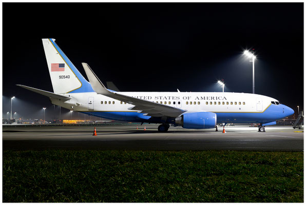 U.S. Air Force / C-40B (Boeing 737-700 BBJ1) /01-0041 / 16.02.2018 / © Berni Müller