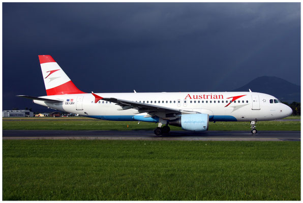 Austrian Airlines / Airbus A320-200 / OE-LBV / 05.07.2011 / © Berni Müller 