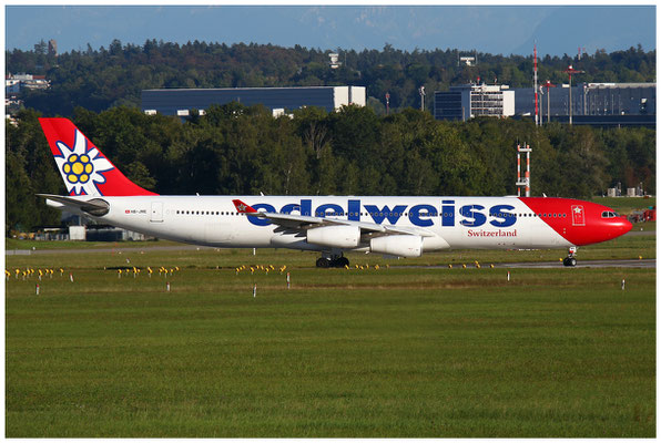 Edelweiss Air / Airbus A340-300 / HB-JME / 01.09.2023 / © Martin Hackl