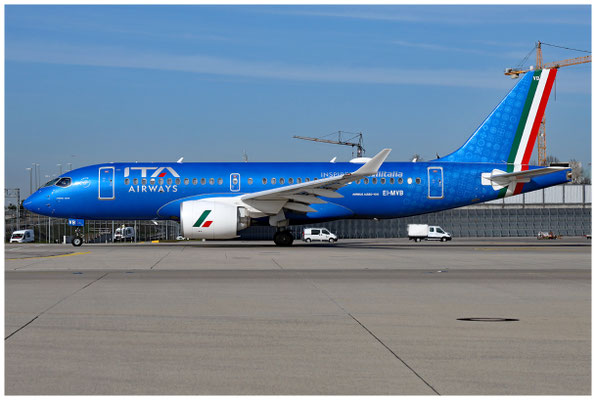 ITA Airways / Airbus A220-100 / EI-MVB / 12.04.2025 / © Martin Hackl