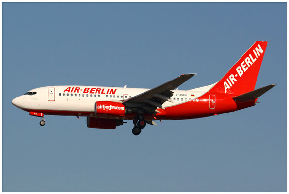 Air Berlin (Germania) / Boeing 737-700 / D-AGEU / 20.02.2008 / © Martin Hackl