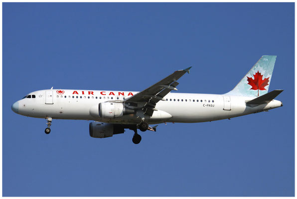 Air Canada / Airbus A320-200 / G-FKOJ / 25.08.2009 / © Berni Müller