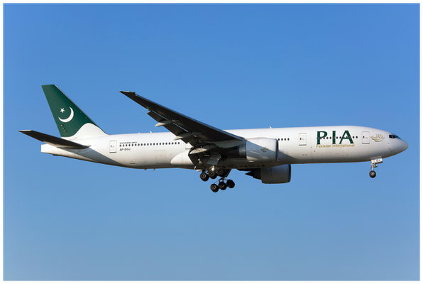 Pakistan International Airlines (PIA) / Boeing 777-200ER / AP-BGJ / 25.02.2019 / © Berni Müller