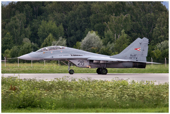 Hungarian Air Force / Mig-29 Fulcrum A / 26 / 20.07.2005 / © Berni Müller
