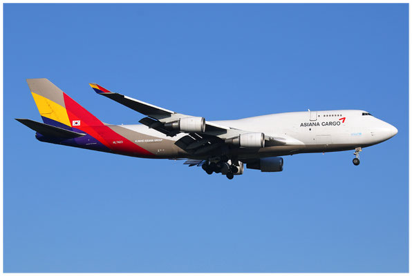 Asiana Airlines / Boeing 747-400 F / HL7423 / 09.10.2021 / © Martin Hackl