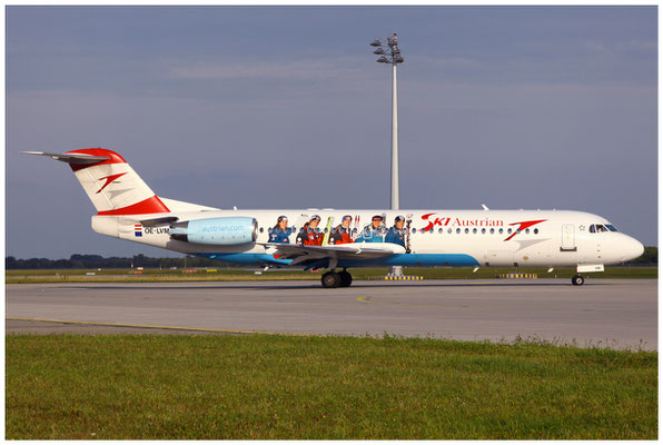 Tyrolean Airways / Fokker 100 / OE-LVM / 27.07.2011 / © Martin Hackl