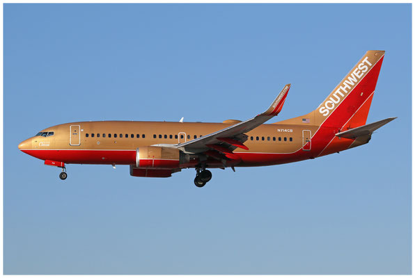Southwest Airlines / Boeing 737-700 WL / N714CB / 04.11.2019 / © Martin Hackl