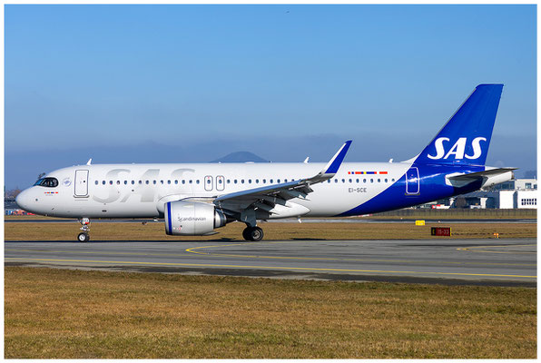 SAS Connect / Airbus A320 Neo / EI-SCE / 18.01.2025 / © Berni Müller