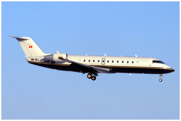 TAG Aviation / Canadair Challenger 800 / HB-IDJ / 03.01.2009 / © Berni Müller