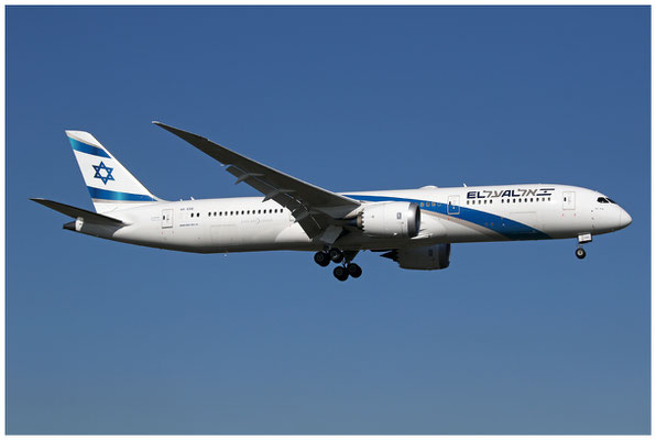 EL AL Israel Airlines / Boeing 787-9 / 4X-EDE / 26.02.2019 / © Martin Hackl