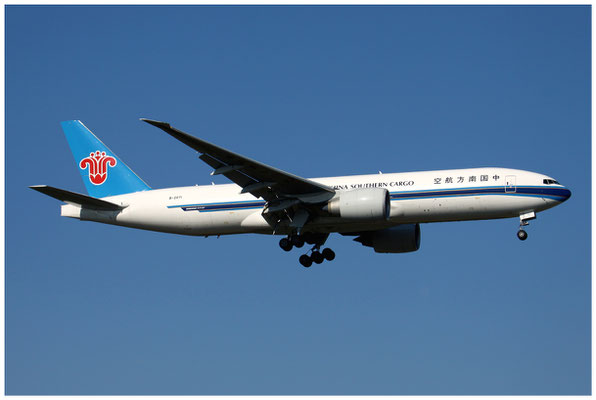 China Southern Airlines / Boeing 777 F / B-2071 / 16.10.2011 / © Martin Hackl