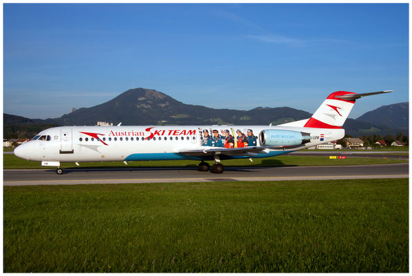 Austrian Arrows / Fokker 100 / OE-LVM / 20.09.2012 / © Berni Müller 