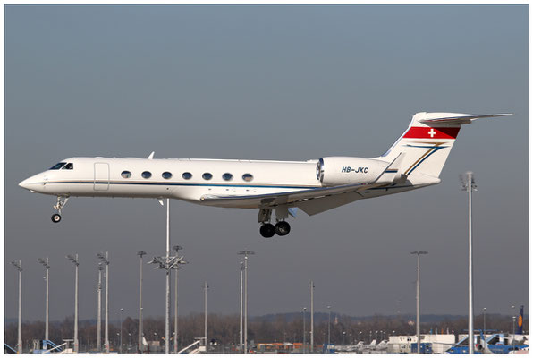 Jet Aviation Business Jets / Gulfstream G550 / HB-JKC / 16.02.2017 / © Martin Hackl
