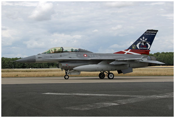 Danish Air Force / General Dynamics F-16 BM / ET-210 / 30.06.2017 / © Martin Hackl