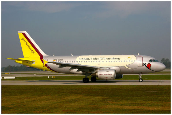Germanwings / Airbus A319-100 / D-AKNM / 13.10.2006 / © Martin Hackl