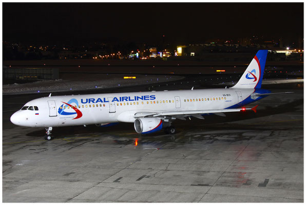 Ural Airlines / Airbus A321-200 / VQ-BCX / 30.01.2010 / © Berni Müller 
