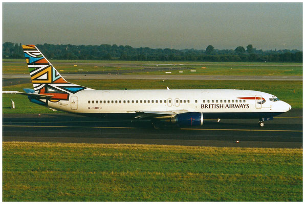 British Airways / Boeing 737-400 / G-DOCU / 00.08.2002 / © Martin Hackl