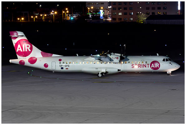 Sprint Air / ATR 72-200 / SP-SPE / 31.01.2018 / © Berni Müller
