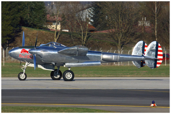 Flying Bulls / Lockheed P-38 Lightning / N25Y / 24.03.2010 / © Berni Müller