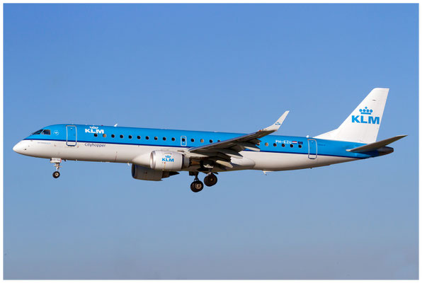 KLM Cityhopper / Embraer ERJ-190-100STD / PH-EZU / 24.08.2016 / © Eva Maria Müller