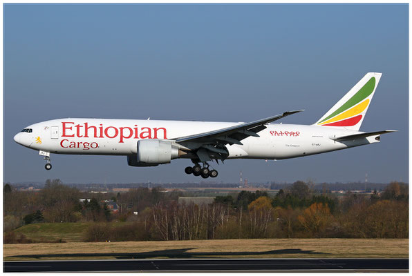 Ethiopian Airlines / Boeing 777 F / ET-ARJ / 09.03.2022 / © Martin Hackl