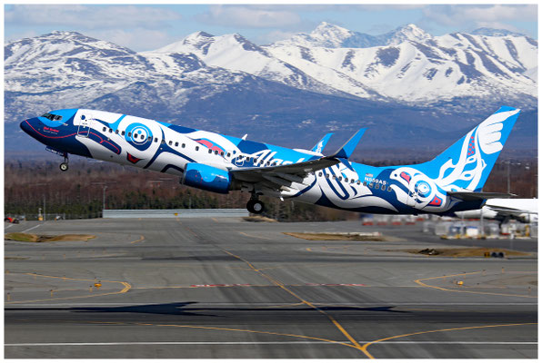 Alaska Airlines / Boeing 737-800 WL / N559AS / 28.04.2024 / © Martin Hackl