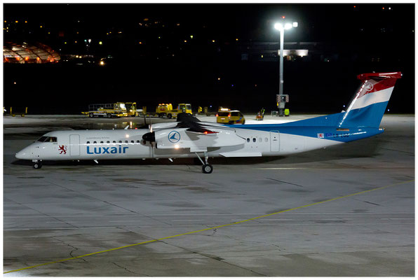 Luxair / Dash 8 Q400 / LX-LGG /  08.01.2022 / © Berni Müller