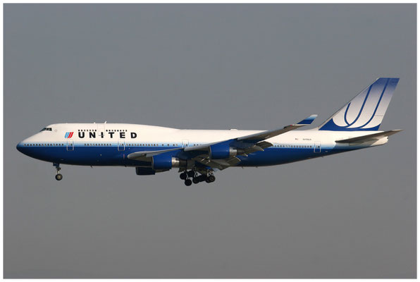 United Airlines / Boeing 747-400 / N119UA / 27.08.2009 / © Martin Hackl