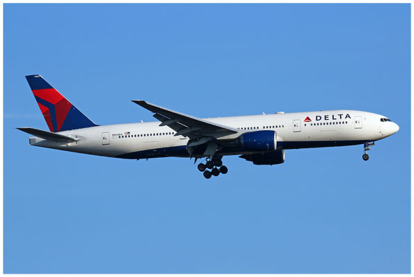 Delta Airlines / Boeing 777-200 / N864DA / 10.04.2020 / © Martin Hackl