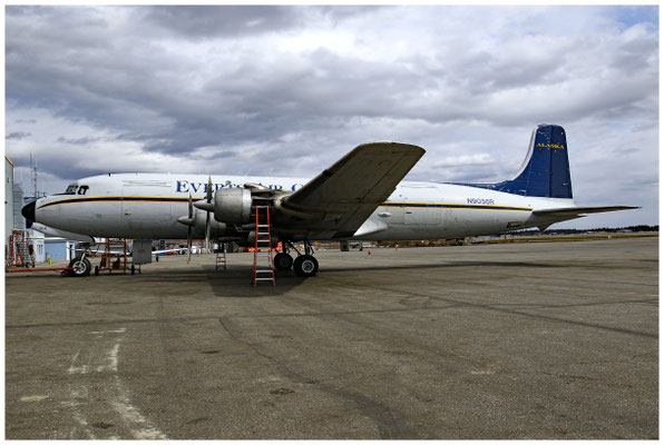 Everts Air Alaska / Douglas DC-6A Liftmaster / N9056R / 30.04.2024 / © Martin Hackl