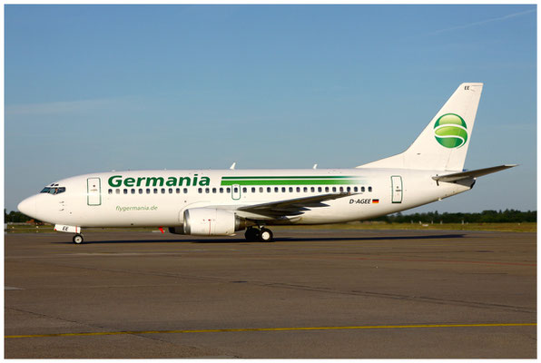 Germania / Boeing 737-300 / D-AGEE / 02.06.2011 / © Martin Hackl